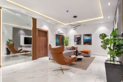 Luxury 2 Bedroom Apartment with 24/7 Light, Pool and Netflix, Lekki Phase 1, Lekki, Lagos, Flat / Apartment Short Let