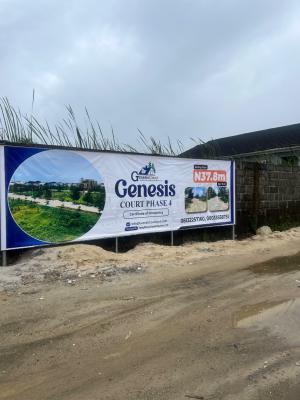 Residential Plots of Land in a Secured Estate, Genesis Court Estate Behind Sky Mall, Sangotedo, Ajah, Lagos, Residential Land for Sale