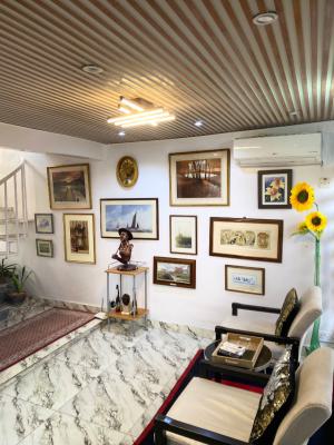 Luxury 1 Bedroom Penthouse Apartment, 8c Olukole Close, Off Ajao Street, Olufemi Road, Ogunlana, Surulere, Lagos, Mini Flat (room and Parlour) Short Let