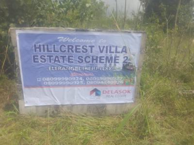 Land Promo, Buy 1 Get 1 Free, Hillcrest Villa Estate, Eleranigbe, Ibeju Lekki, Lagos, Land for Sale