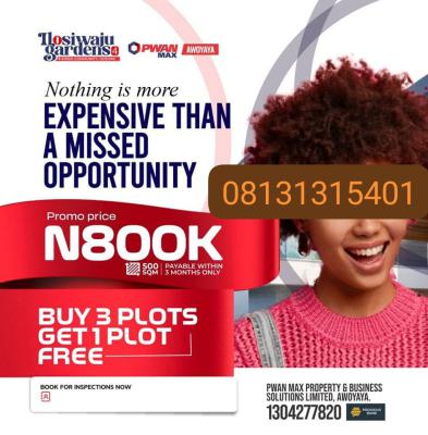 Buy 3 Plots and Get 1 Free, Erido Community Odeomi, Ibeju Lekki, Lagos, Mixed-use Land for Sale
