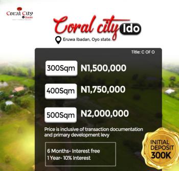 Land at Pre-launch Price with C of O, Ajiboro, Ido Eruwa Road, Ibadan, Oyo, Residential Land for Sale