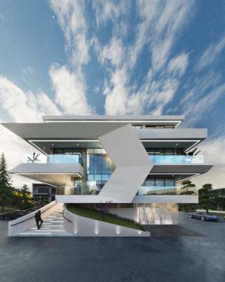 Off Plan 5 Bedroom Detached Villa + 2 Bq, Cinema, Gym, Elevator, Pool, Banana Island, Ikoyi, Lagos, Detached Duplex for Sale