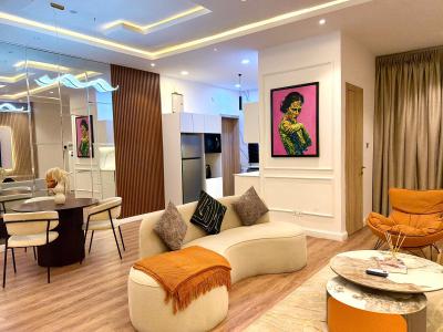 Premium 1 Bedroom Apartment with Rooftop Swimming Pool, Tokunbo Omisore, Off Wole Olateju, Lekki Phase 1, Lekki, Lagos, Mini Flat (room and Parlour) Short Let