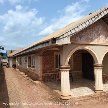 Four Bedroom Bungalow with Five Toilets and Three Bedroom Flat Bq, Oda Road, Akure, Ondo, Detached Bungalow for Sale