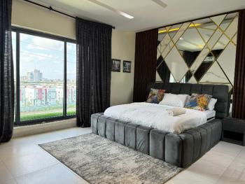 Luxury 3 Bedrooms with City View, Ps5, Pool & Gym, Lekki, Lagos, Flat / Apartment Short Let