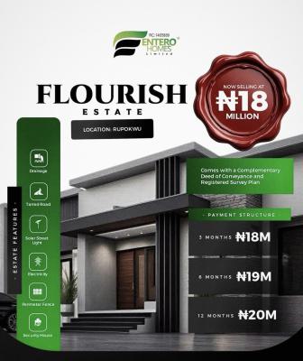 Land, Flourish Estate, Rukpokwu, Port Harcourt, Rivers, Residential Land for Sale