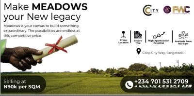 Coop City Sangotedo (170 Hectares) --- Bulk Land with C of O, Coop City Way, Off Lekki- Epe Express Way, Sangotedo, Ajah, Lagos, Mixed-use Land for Sale