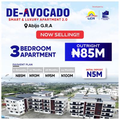 3 Bedroom Apartment House, Avocado Apartment., Abijo, Lekki, Lagos, Block of Flats for Sale