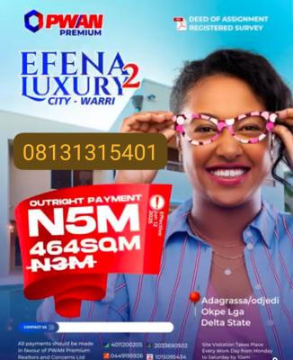 Buy One Plot and Get One Free in Okpe, Adagbrassa/odjedi, Okpe, Delta, Mixed-use Land for Sale