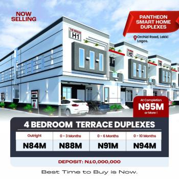 Smart Detached Duplex in Lagos, Pantheon Street, Lafiaji, Lekki, Lagos, Detached Duplex for Sale