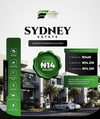 Land, Rumuekini/aluu, Port Harcourt, Rivers, Residential Land for Sale