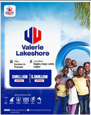 Affordable Plots of Residential Land, Valerie Lakeshore, Ibeju Lekki, Lagos, Residential Land for Sale