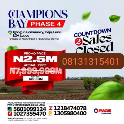 Plots of Affordable Lands in Ibeju Lekki, Igbogun Community, Ibeju Lekki, Lagos, Mixed-use Land for Sale