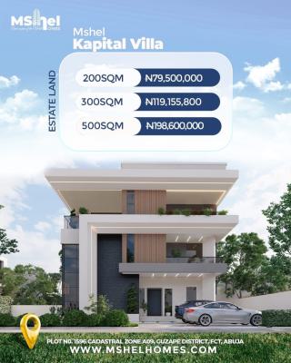 Residential Plots in Fast Developing Estate, Mshel Kapital Villa, Guzape District, Abuja, Residential Land for Sale