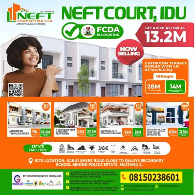 600 Square Meter of Land in Idu Estate Plot, Neft Court, Behind Post Army Housing Phase One and Two, Idu Industrial, Abuja, Residential Land for Sale