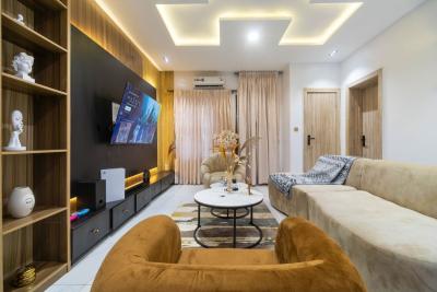 Luxury 2 Bedrooms with Excellent Interior, Ikate, Lekki, Lagos, Flat / Apartment Short Let