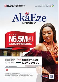 Land in a Strategic Location Available, Akaeze Phase 2, Ibusa, Asaba, Delta, Mixed-use Land for Sale
