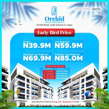 Luxury Has a New Address with Its 2  Bedroom Apartment, Orchid Beach Apartment, Orchid, Lekki, Lagos, Flat / Apartment for Sale