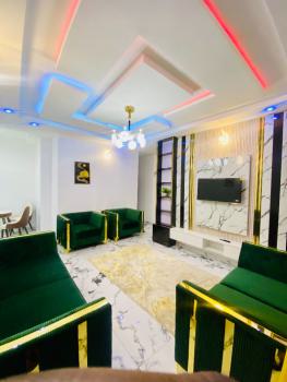 Luxury & Spacious 3 Bedroom Service Apartment with Modern Facilities, Ezekunie Street, Victory Estate, Ago Palace, Isolo, Lagos, Flat / Apartment Short Let