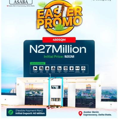 Affordable Land, Asaba Benin Expressway, Asaba, Delta, Residential Land for Sale