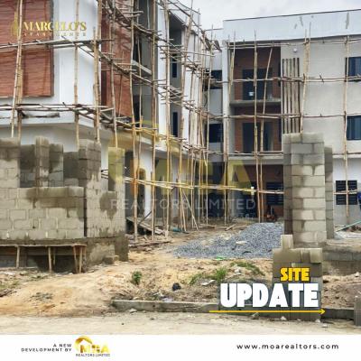 Luxury 2 Bedroom Flats with Excellent Features in Developed Area, Marcelo Luxury, Lekki Phase 2, Lekki, Lagos, Block of Flats for Sale