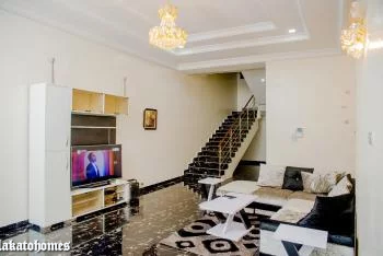 A Beautiful Modern Furnished 5 Bedroom Duplex with Excellent Finishing — Ikate, Lekki, Lagos