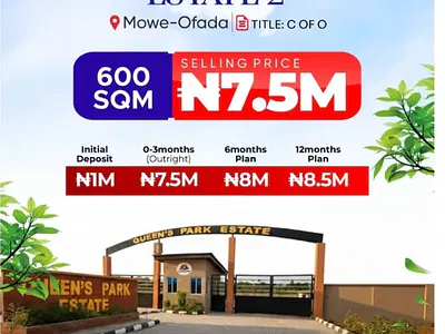 Buy and Build Estate — Mowe Ofada, Ogun