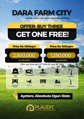 Plots of Land in a Serene Location, Dara Farm City, Yewa North, Ogun, Mixed-use Land for Sale