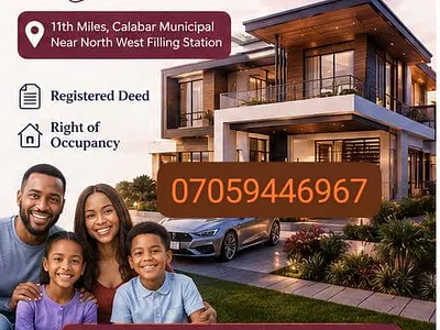 Buy One Plot and Get One Free — 11th Mile, Near North West Filling Station, Calabar, Cross River