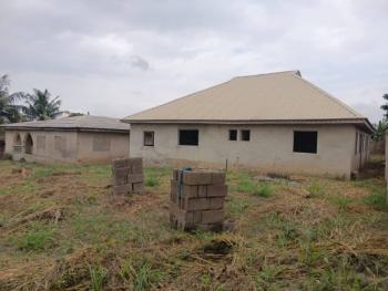 Mini Estate Consisting of 4 Units of 75% Completed Bungalows, Along Omolayo Road 9/okebadan Estate, Akobo, Ibadan, Oyo, Block of Flats for Sale