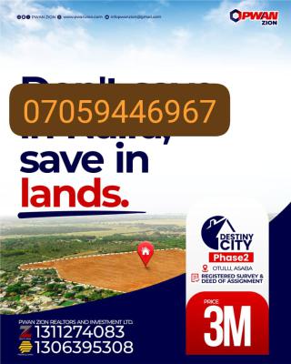 Plots of Affordable Lands in Otulu, Otulu, Aniocha South, Delta, Mixed-use Land for Sale