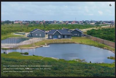 300 Sqm Waterfront Plots of Land in a Service Estate, Lakowe, Ibeju Lekki, Lagos, Mixed-use Land for Sale
