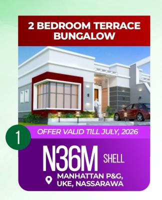 2 Bedroom Bungalow, Manhattan Parks and Gardens 1, Abuja -keffi Express Way., Karu, Nasarawa, Terraced Bungalow for Sale