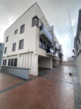 Newly Built 4 Bedroom Terraced with 2 Rooms Bq, Osapa, Lekki, Lagos, Terraced Duplex for Sale
