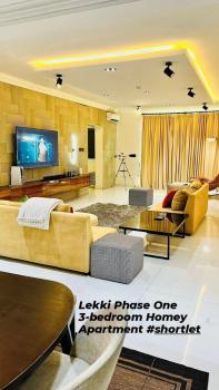 Luxuriously Furnished 3 Bedroom Apartment, Admiralty Way, Lekki Phase 1,, Lekki, Lagos, Flat / Apartment Short Let