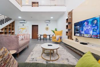 Aesthetically Pleasing 3 Bedroom Apartment with Top Notch Amenities, Lekki Phase 1, Lekki, Lagos, Commercial Property Short Let
