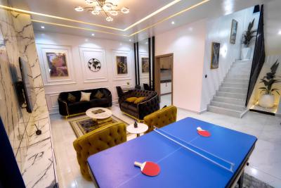 Luxury Furnished 4 Bedroom Duplex with 24 Hours Light and Ps5, Lekki, Lagos, Terraced Duplex for Rent