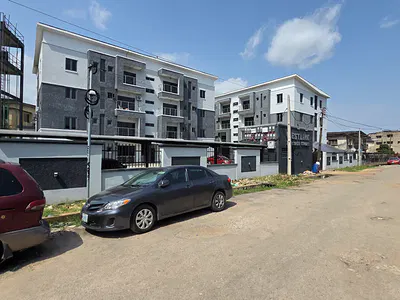 Newly Built 3 Bedroom Apartment with a Room BQ — Ilupeju, Lagos