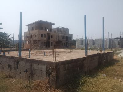 3 Units of Five Bedrooms Fully Detached Duplex at Dpc Level, By Glisten International School, Jahi, Abuja, Detached Duplex for Sale