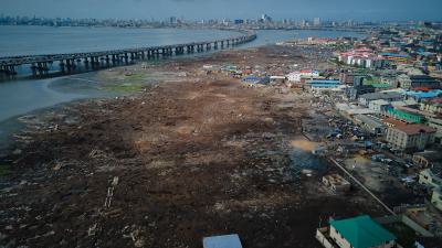 Prime Lagoon-front  Service Estate By Third Mainland Bridge, Herbert Macaulay Way, Ebute Metta West, Yaba, Lagos, Land for Sale