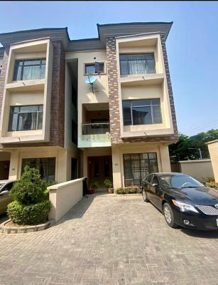 4 Bedroom Terrace Duplex with a Bq, Osapa, Lekki, Lagos, Terraced Duplex for Rent