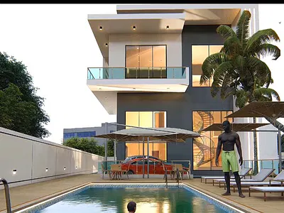 4 Units of 5 Bedrooms Fully Detached Duplex with a Room Boys Quarter — Ikoyi, Lagos