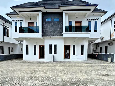 Tastefully 4 Bedroom Semi Detached Duplex with BQ — Lekki, Lagos
