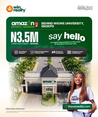 Land, Isiokpo, Port Harcourt, Rivers, Residential Land for Sale