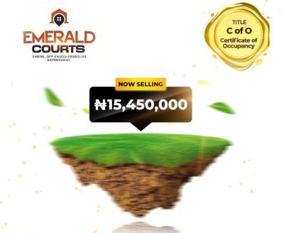 Investment Land, Buy and Build with C of O, Emerald Courts Estate, Emene, Enugu, Enugu, Residential Land for Sale