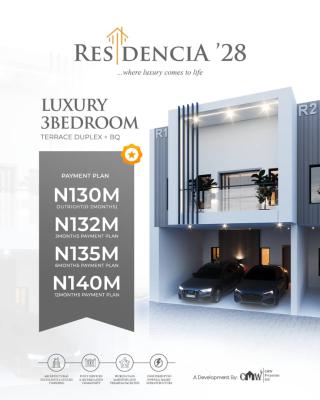 Luxury 3 Bedrooms Duplex + Bq, Lekki Scheme 2, Ajah, Lagos, Terraced Duplex for Sale