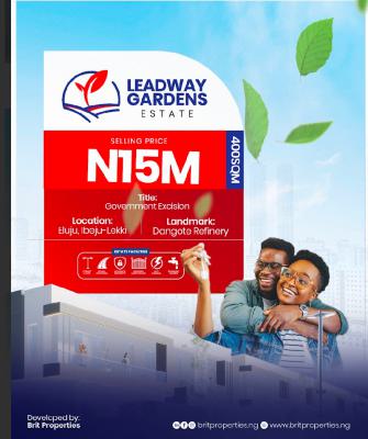 Most Affordable Offer with Government Excision, Eluju, Ibeju Lekki, Lagos, Industrial Land for Sale