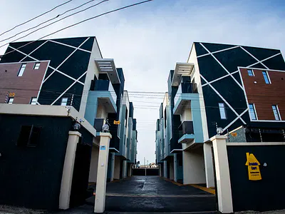 4 Bedroom Terraced Duplex Plus BQ and Laundry Room — Ikeja, Lagos