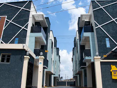 4 Bedroom Terraced Duplex Plus BQ and Laundry Room — Ikeja, Lagos